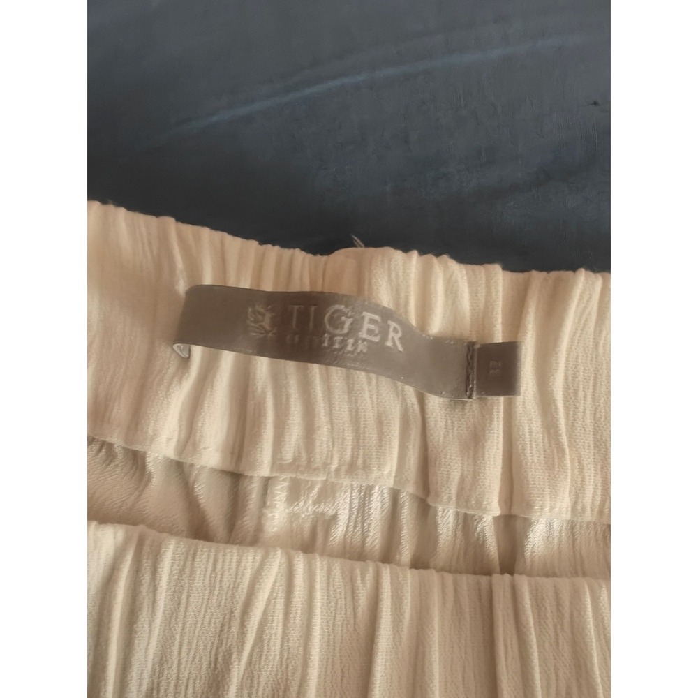 Tiger of Sweden Eres Cream Textured Elastic Waist Trousers S59805011 Size 32 - Picture 5 of 9